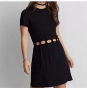 American eagle outfitters cutout mini dress xl